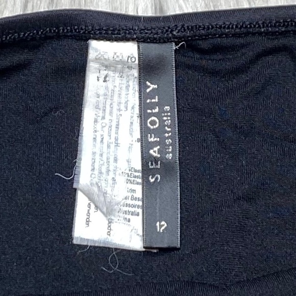 Seafolly Swimsuit Bottoms Goddess Retro Power Pant - Picture 3 of 4